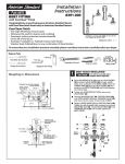 American Standard Amarilis 8391.000 User's Manual