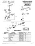 American Standard Amarilis 1660.420 SERIES User's Manual