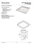 American Standard Z124.2 User's Manual