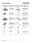 American Standard 9001.100.090 User's Manual