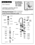 American Standard 7500 Series User's Manual