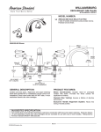 American Standard 2900.222.002 User's Manual