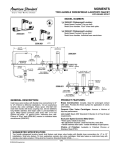 American Standard 2506.821 User's Manual