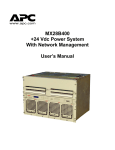 American Power Conversion MX28B400 User's Manual