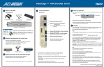 American Dynamics VideoEdge NVR Bundled Server User's Manual