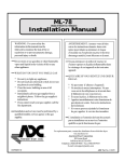 American Dryer Corp. ML-78 User's Manual