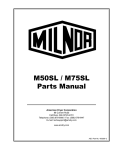 American Dryer Corp. M50SL User's Manual