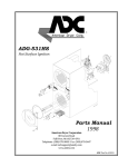 American Dryer Corp. ADG-531HS User's Manual