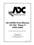 American Dryer Corp. AD-235ED User's Manual
