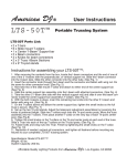 American DJ LTS-50T User's Manual