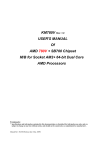 AMD KM780V User's Manual