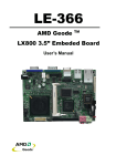 AMD Geode LX800 User's Manual