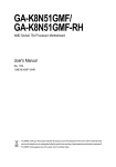 AMD GA-K8N51GMF-RH User's Manual