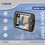 Amcor NAV3500 User's Manual