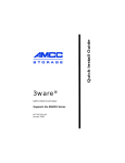 AMCC 9550SX-8LP User's Manual