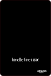 Amazon Kindle Fire HDX 8.9 Getting Started Guide