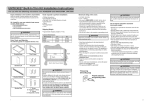 Amana UMTK30 User's Manual