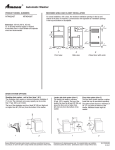 Amana NTW5245T User's Manual