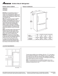 Amana ABB2221FE User's Manual