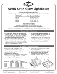 Alvin LB1620 User's Manual