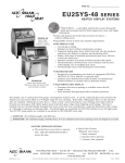 Alto-Shaam EU2SYS-48/P User's Manual