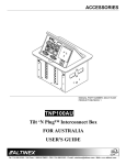 Altinex TNP100AU User's Manual