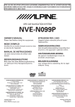 Alpine NVE-N099P User's Manual