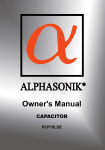 Alphasonik PCP15LDE User's Manual