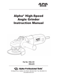 Alpha Tool.Com.HK Limited 225 User's Manual
