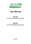 Alloy Computer Products NS-16T User's Manual