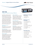 Allied Telesis iMAP 9400 User's Manual