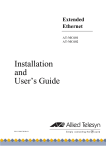 Allied Telesis AT-MC601 User's Manual