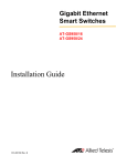 Allied Telesis AT-GS950/16-10 User's Manual