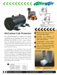 AllerAir AirCarbon Cab Protector User's Manual