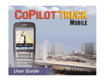 ALK Technologies CoPilot Truck User's Manual
