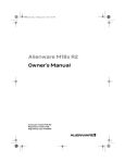 Alienware M18X R2 User's Manual
