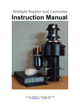 ALFA SPID ROTATOR AND CONTROLLER User's Manual