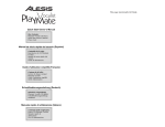 Alesis Playmate Vocalist Owner's Manual