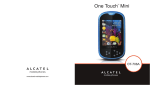 ALCATEL Mobile Phones OT-708A User's Manual
