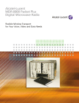 Alcatel-Lucent MDR-8000 User's Manual