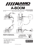 Alamo A-Boom User's Manual