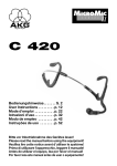 AKG Acoustics C 420 User's Manual