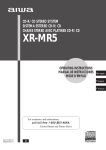 Aiwa XR-MR5 User's Manual