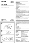 Aiwa XP-R220 User's Manual