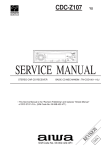 Aiwa CDC-Z107 User's Manual