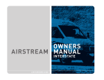 Airstream NTERSTATE User's Manual