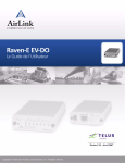 AirLink RAVEN-E EV-DO User's Manual