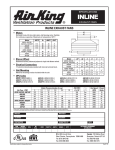 Air King Inline User's Manual