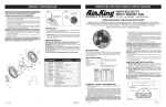 Air King 9314 User's Manual