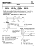 Aiphone NDR-10A User's Manual